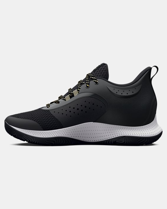 Unisex Curry 3Z6 Basketball Shoes, Gray, pdpMainDesktop image number 1